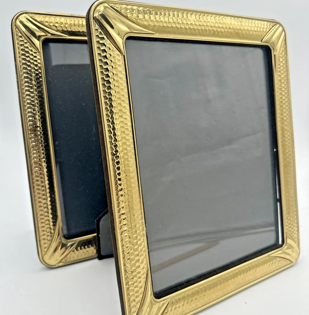 Lot Of 2 Gold Textures Ornate 8x10 Picture Frames